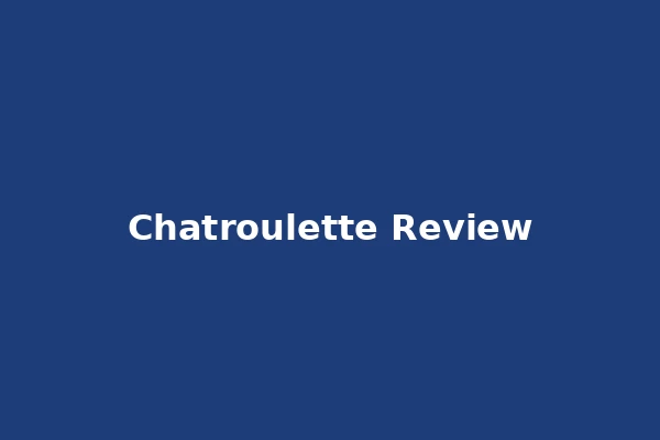 Chatroulette review
